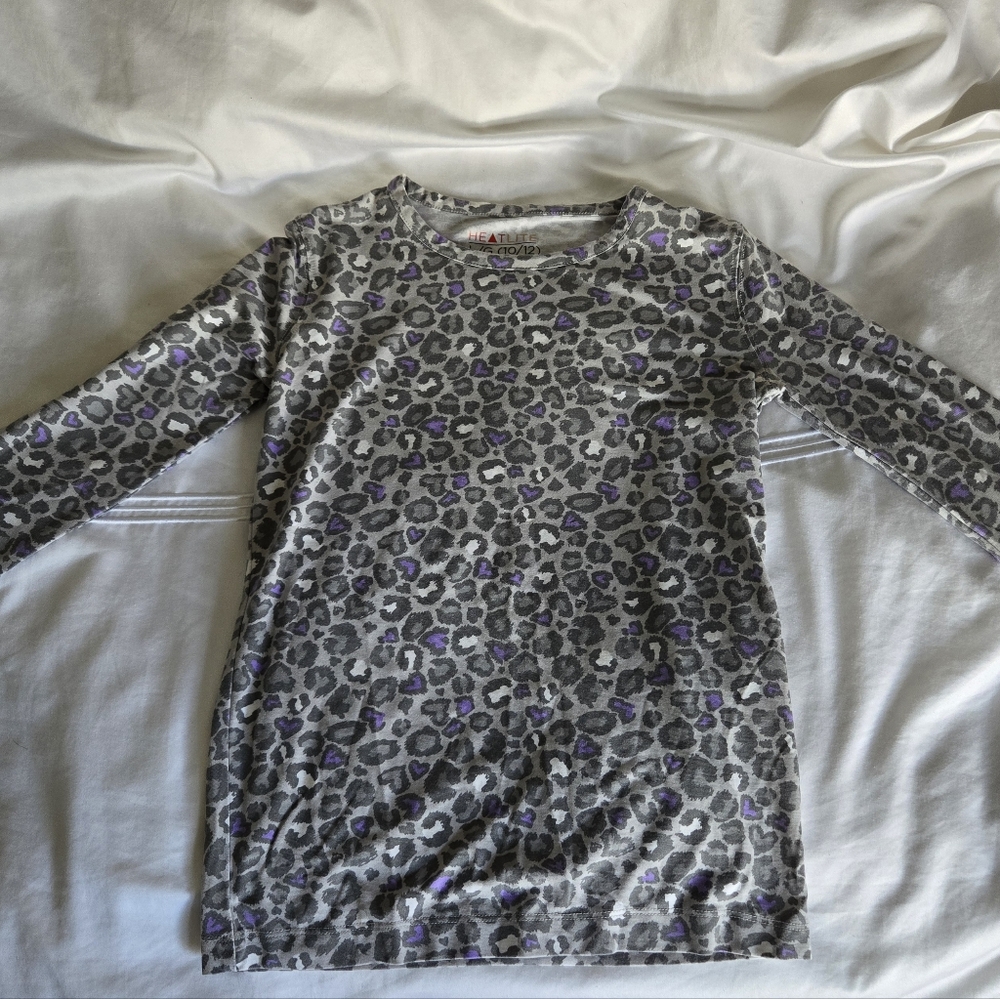 Girl's L 10/12 Heatlite Brand Thermal Base Layer LONG Sleeve